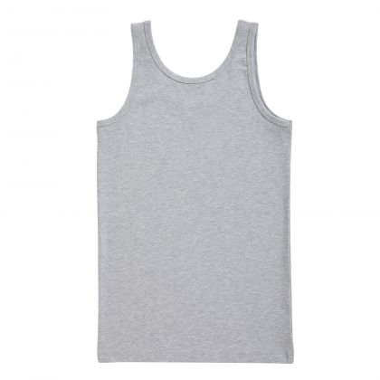 Ten Cate Cotton Stretch boys singlet grijs 122/128 -