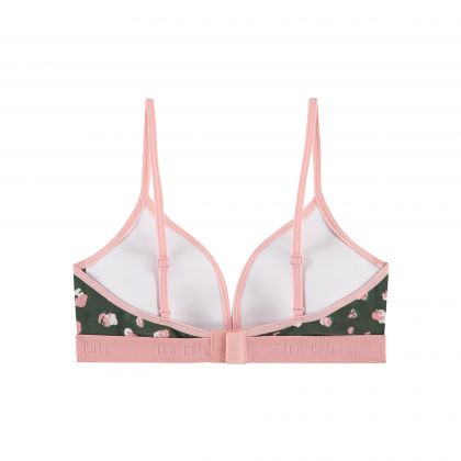 Ten Cate Cotton Stretch girl padded bra groen 65 Aa