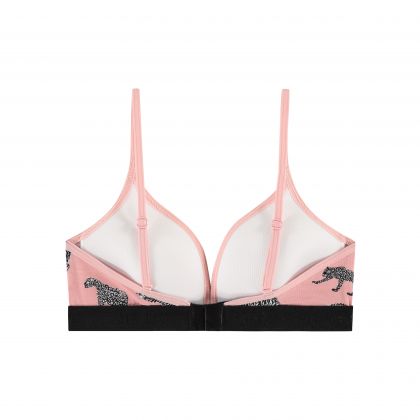 Ten Cate Cotton Stretch girl padded bra zwart 75 Aa