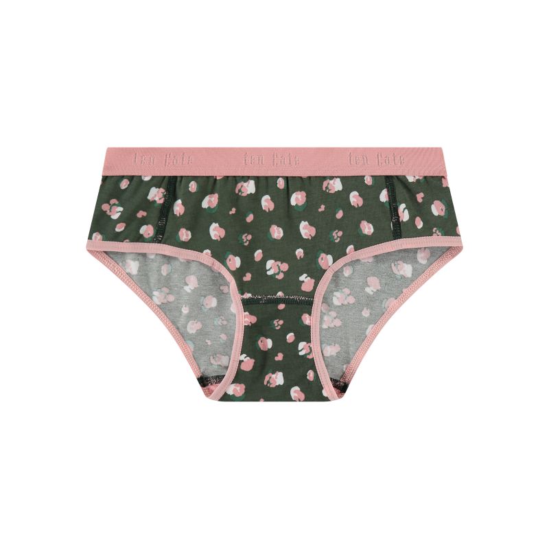 Ten Cate Cotton Stretch girls hipster groen 122/128 -