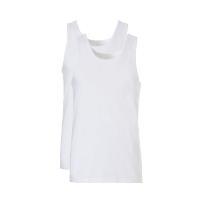 Ten Cate Men Basic Singlet 2 pack (-) wit Xl