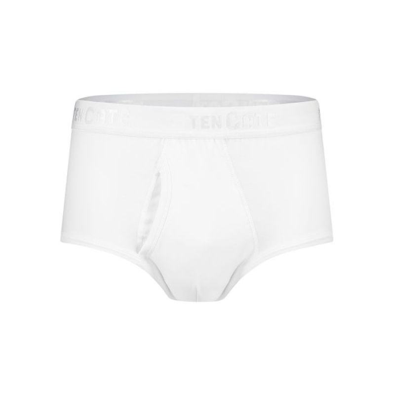 Ten Cate Men Basic Slip classic gulp 2Pack wit L -