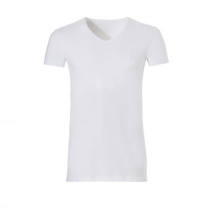 Ten Cate Men Basic V-neck 2 Pack (-) wit L -