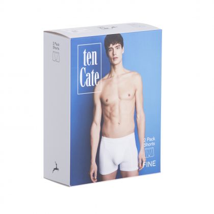 Ten Cate Men Fine short 2 Pack zwart L -