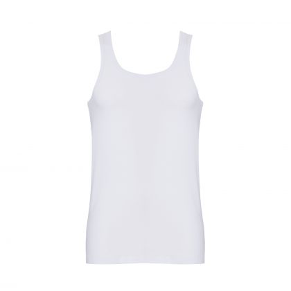 Ten Cate Men Fine Singlet 2 Pack wit L -