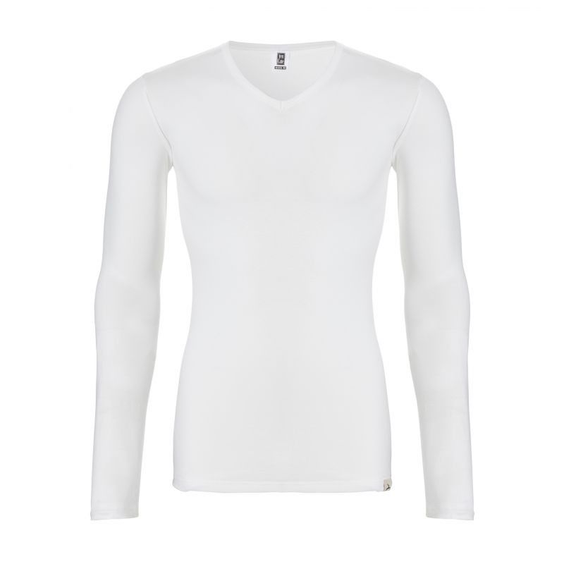 Ten Cate Men Thermal Basic V-Shirt ls champagne L -