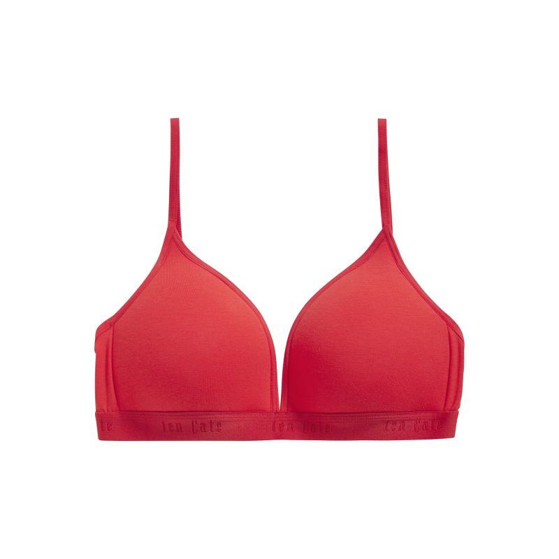 Ten Cate Organic girls padded bra rood 75 A