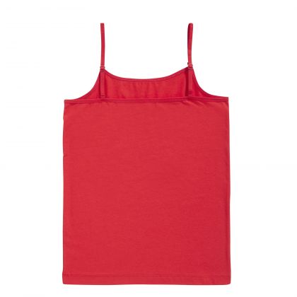 Ten Cate Organic girls spaghetti top rood 146/152 -