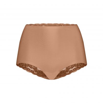 Ten Cate Secrets high waist brief lace hazelnut L -