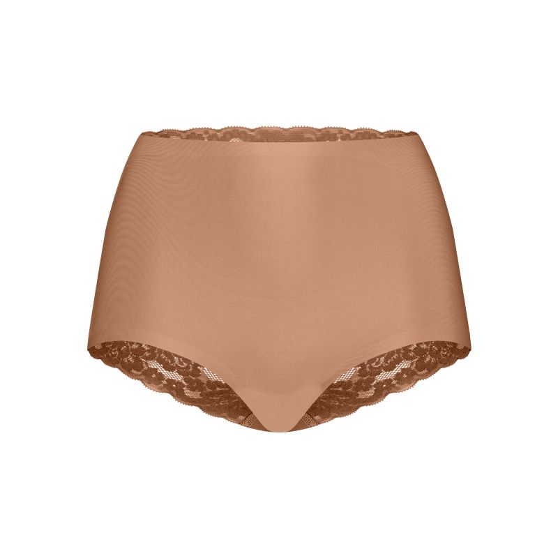 Ten Cate Secrets high waist brief lace hazelnut L -