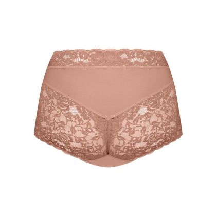 Ten Cate Secrets high waist brief lace pinknut Xl -