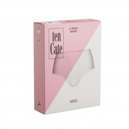 Ten Cate Women Basic Midi 3 Pack (-) bruin