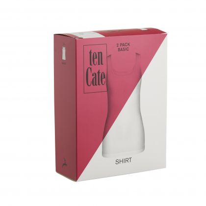 Ten Cate Women Basic Shirt 2 Pack (-) bruin