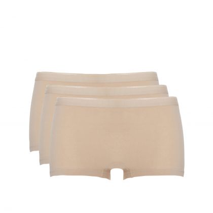 Ten Cate Women Basic Short 3 Pack (-) bruin Xl -