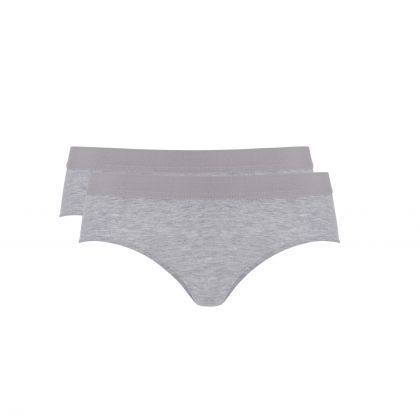 Ten Cate Women Fine Hipster 2 Pack grijs Xl -