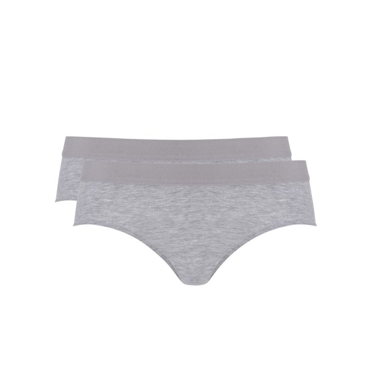 Ten Cate Women Fine Hipster 2 Pack grijs Xl -