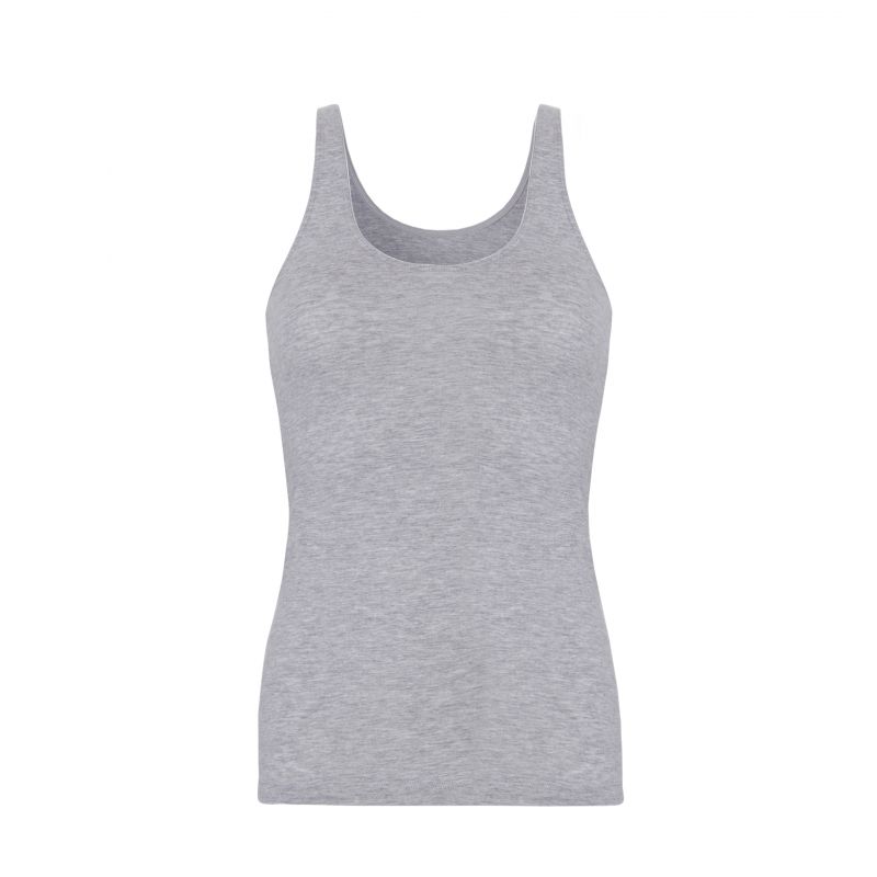 Ten Cate Women Fine Singlet grijs Xs -