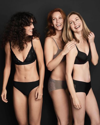 Ten Cate Women Secrets Hipster Laceback taupe S -