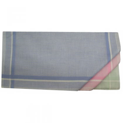 Tiseco Emilio Dameszakdoek 30x30cm 12 stuks blauw One Size -
