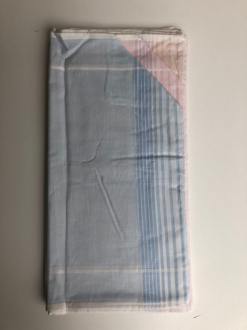 Tiseco Emilio Dameszakdoek 32x32cm 12 stuks blauw One Size -