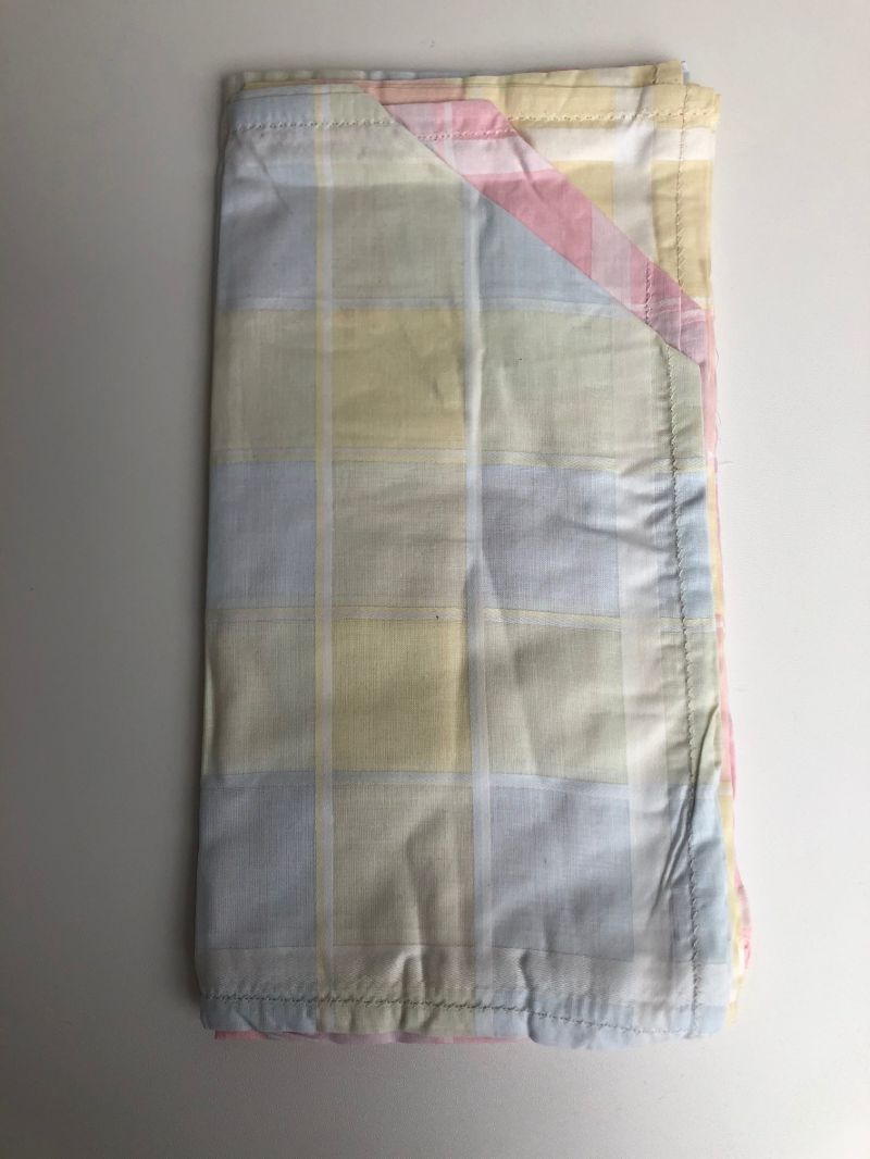 Tiseco Emilio Dameszakdoek 32x32cm 12 stuks geel