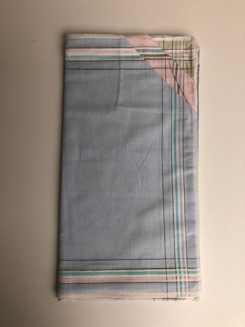 Tiseco Emilio Dameszakdoek 35x35cm 12 stuks blauw One Size -