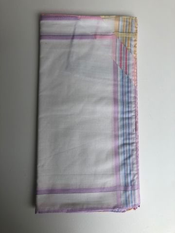 Tiseco Emilio Dameszakdoek 35x35cm 12 stuks wit One Size -