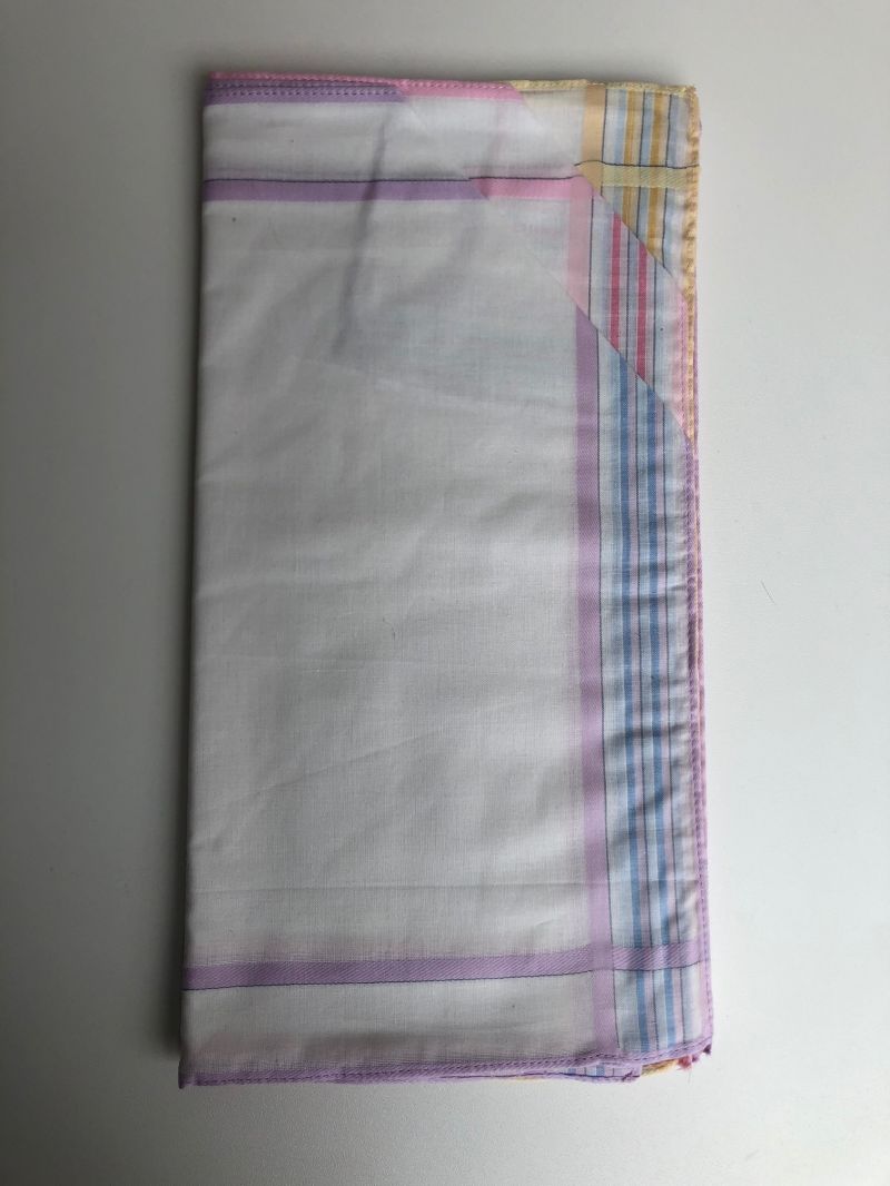 Tiseco Emilio Dameszakdoek 35x35cm 12 stuks wit One Size -