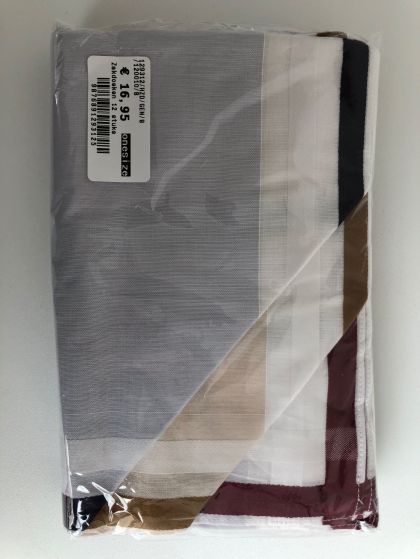 Tiseco Emilio Herenzakdoek 40x40 cm 12 stuks wit Onesize -