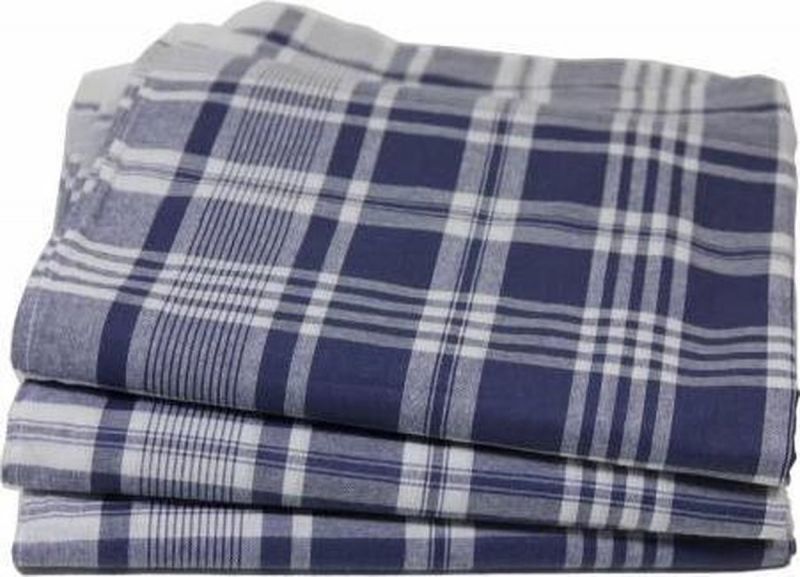 Tiseco Emilio Zakdoek 50x50cm Rouan per Stuk blauw - -