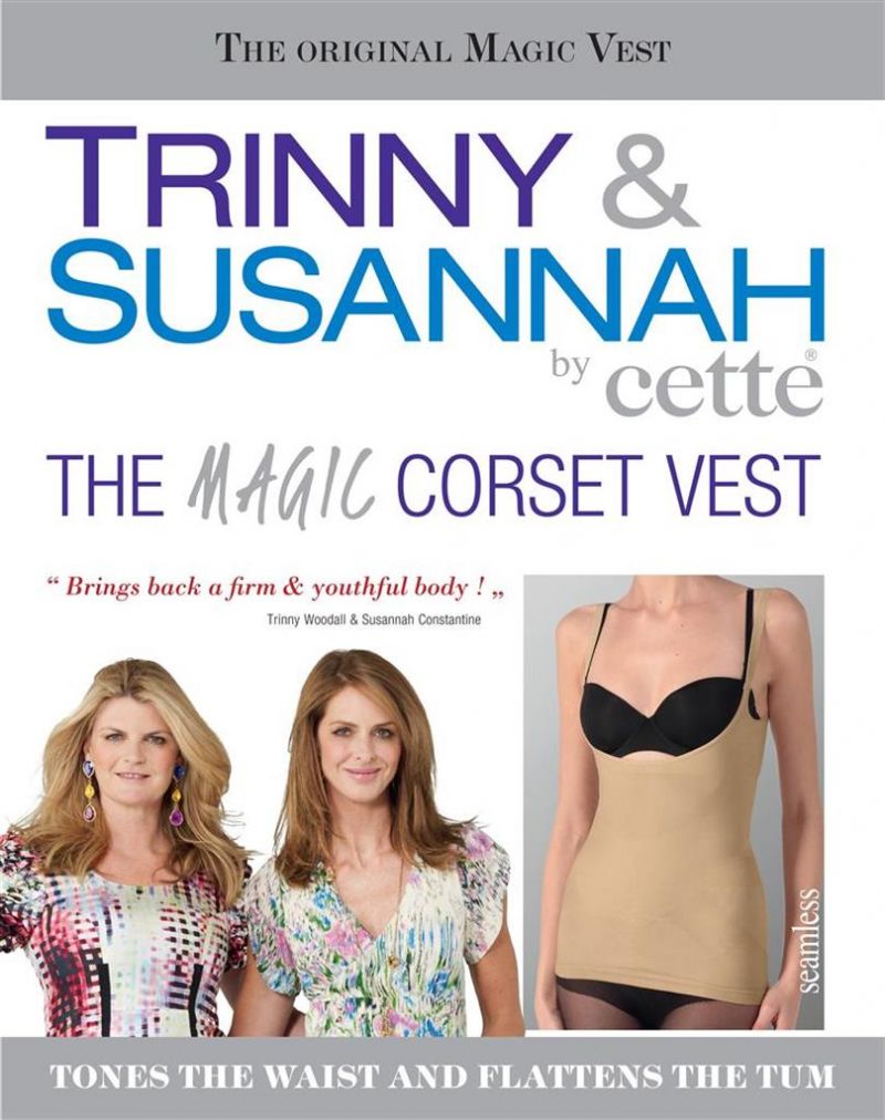Trinny Hemd THE MAGIC CORSET VEST huidskleur M -