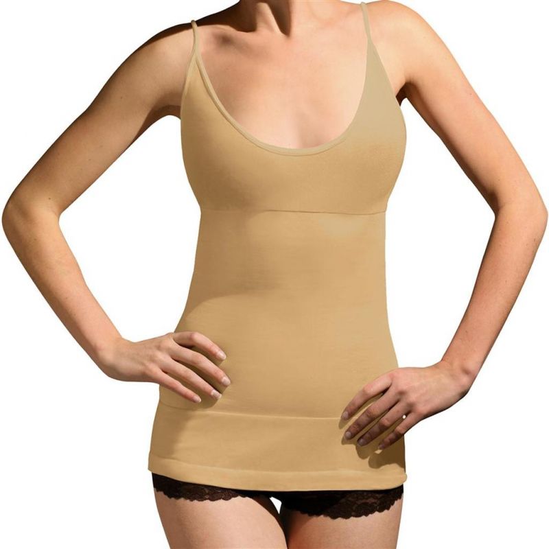 Trinny Hemd TUMMY TUCKER VEST huidskleur M -