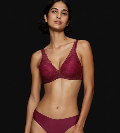 Triumph BH Body Make-up Illusion Lace WP bordeaux 70 B