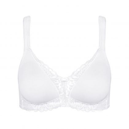 Triumph Modern Lace + Cotton N wit 100 E