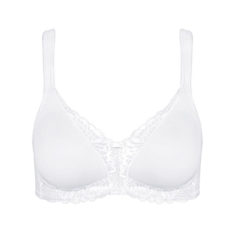 Triumph Modern Lace + Cotton N wit 100 E