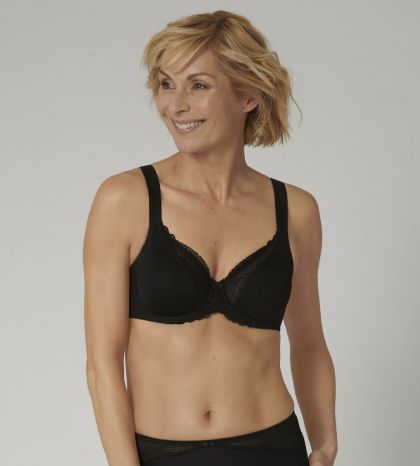 Triumph Modern Lace + Cotton W zwart 75 B