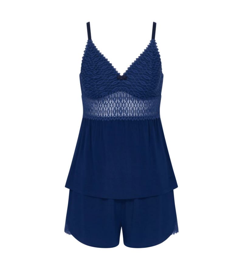 Triumph Nachtkleed Aura Spotlight PSK blauw 42 -