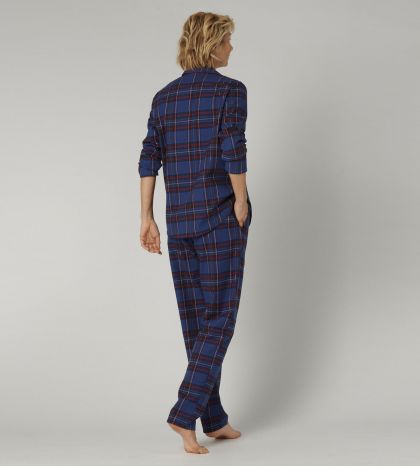 Triumph Pyjama boyfriend PW X blauw 44 -