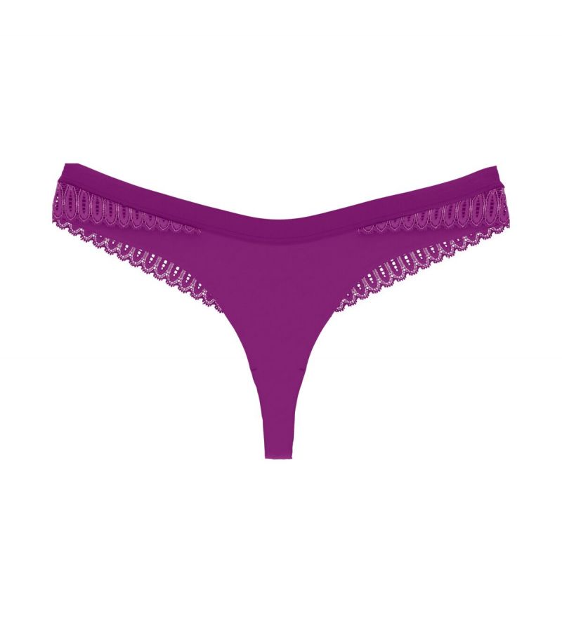 Triumph String Aura Spotlight High Leg string fuchsia 38 -