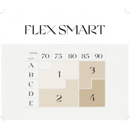Triumph Voorgevormde BH Flex Smart DP EX huidskleur 04 -