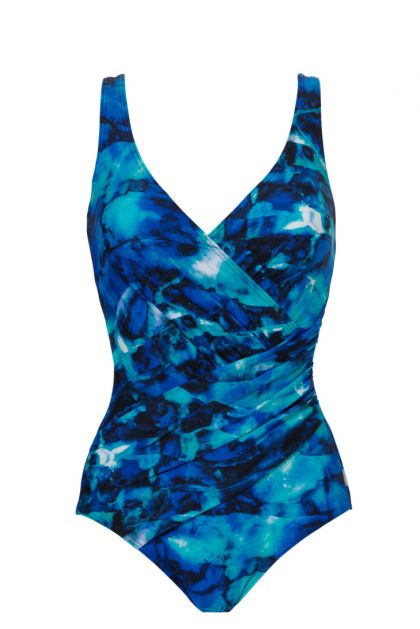 Tweka Badpak Aqua Waterfalls blauw 46 -