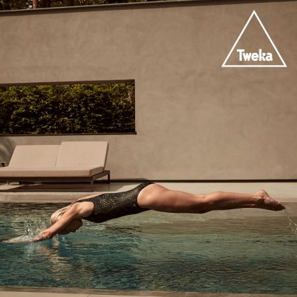 Tweka Badpak Pool swimsuit soft cup groen 44 -