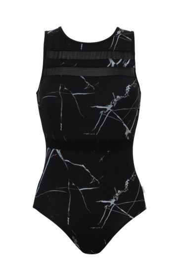 Tweka Badpak soft cup high neck zwart 36 -