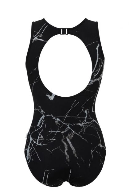 Tweka Badpak soft cup high neck zwart 38 -