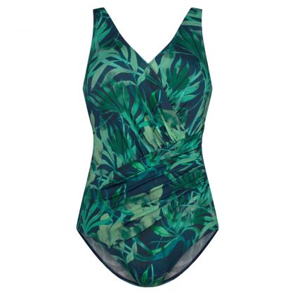 Tweka Badpak V-neck soft cup groen 52 -
