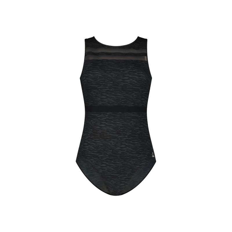 Tweka Pool swimsuit high neck zwart 42 -