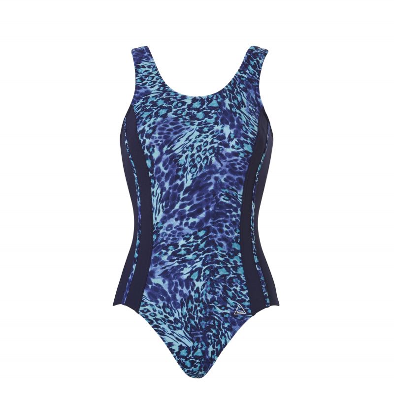 Tweka Pool swimsuit prothesis blauw
