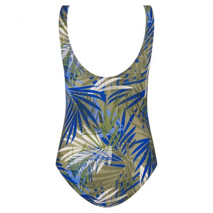 Tweka Swimsuit soft cup BOTANICAL LEAVES GREEN groen 46 -
