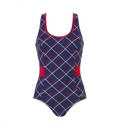 Tweka Swimsuit soft cup blauw 44 -