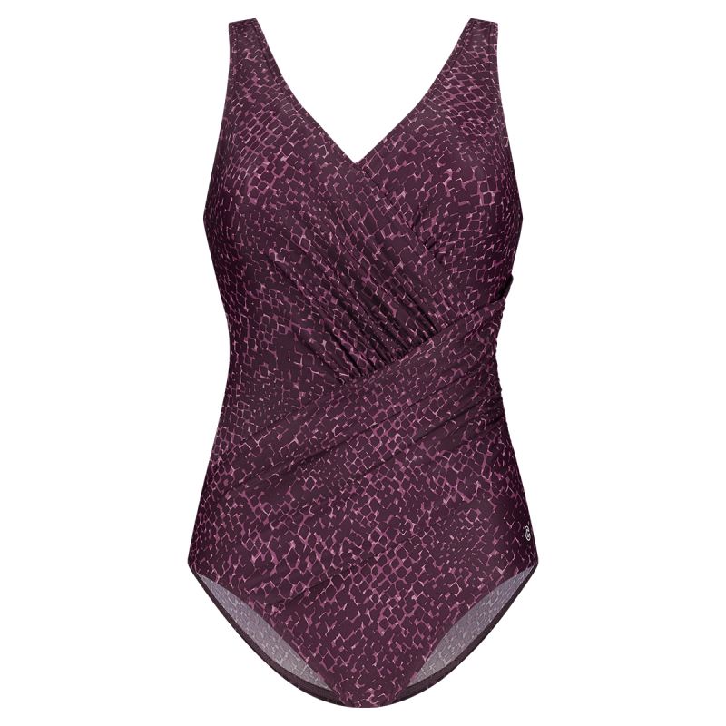 Tweka Swimsuit soft cup shape bordeaux 52 -